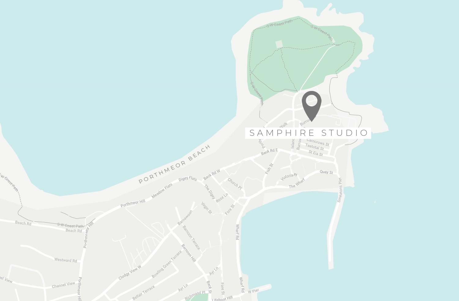 Samphire-studio-map